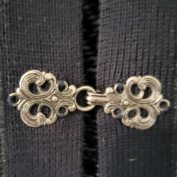 Northern Lights Clothing Co Eagle Cardigan Women's Small Sweater Metal Clasp - Picture 8 of 9